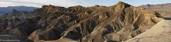 Panorama beim Zabriskie Point