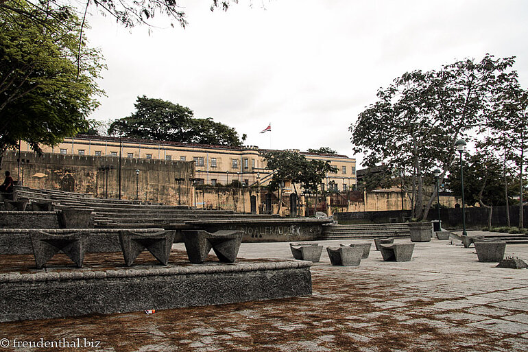 die alte Kaserne von San Jose in Costa Rica