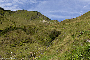 Beim Derrenjoch nach der Spitalalpe