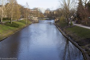 Der Stadtkanal von Riga