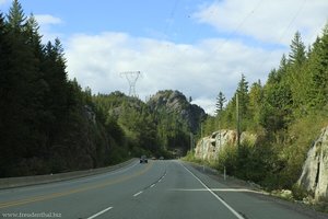 Sea-to-Sky Highway nahe Whistler