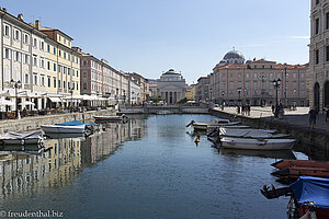 Der Canal Grande von Triest war auch schon mal länger...