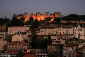 Abendstimmung Castelo de São Jorge