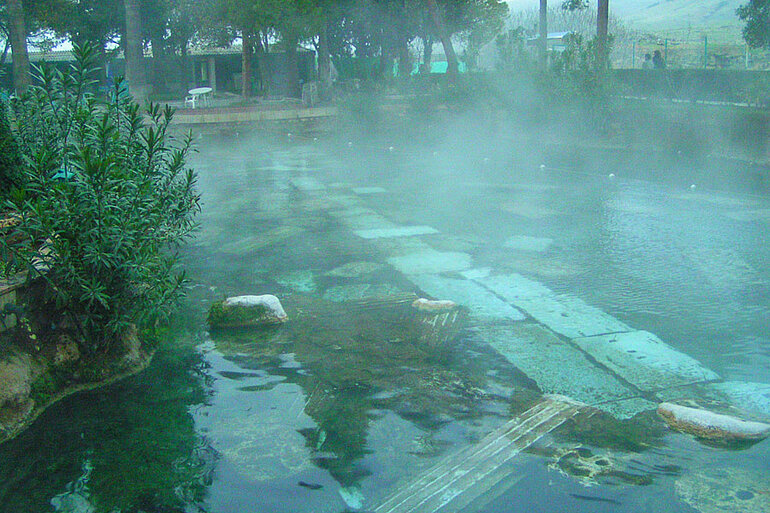 Thermalbad von Pamukkale