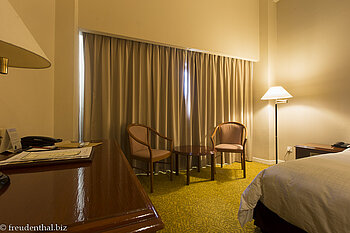 In einem normalen Zimmer des Hotel Summit Parkview von Yangon