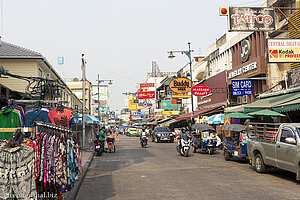 tagsüber in der Khaosan Road