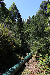 Wanderweg zum Wasserfall von Cabrito