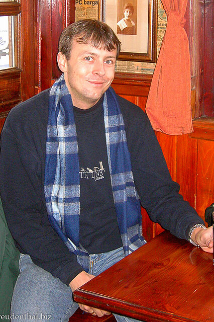 Lars im Columbus-Pub