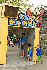 Kindertrocknungsanlage im Stanley Park - Vancouver