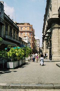 in der Altstadt von Havanna, viele Jahre früher