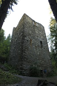 Wohnturm der Burgruine Reifenegg