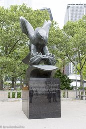 Denkmal im Battery Park von New York