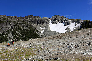 Gebirgslandschaft am Blackcomb Mountain