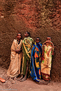 Pilger in Lalibela