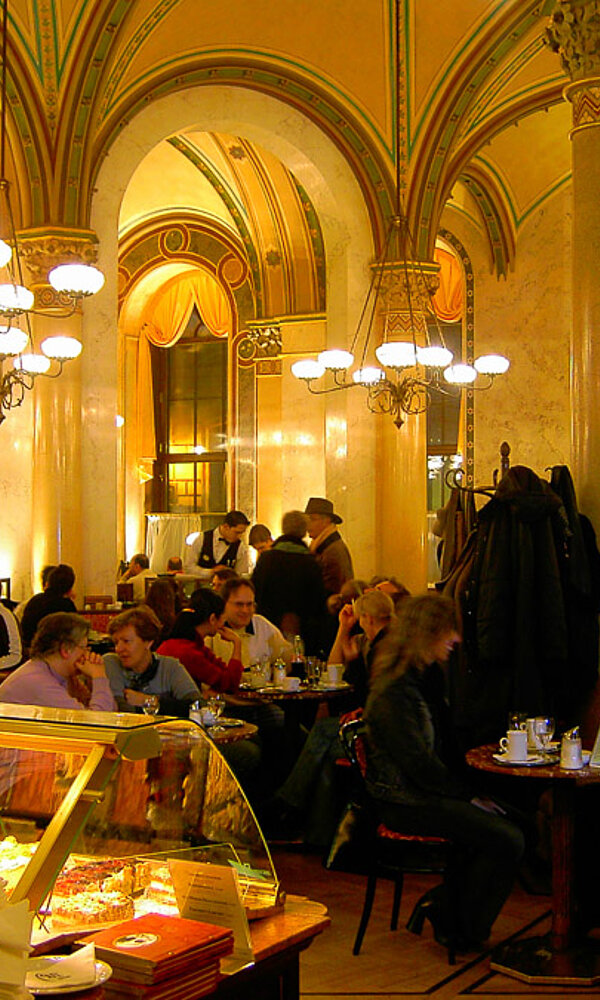 Café Central im Palais Ferstel in Wien