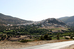 Blick auf Moulay Idris