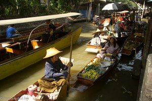 Floating Markets - Schwimmende Märkte in der Nähe von Bangkok