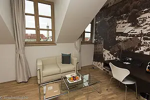 unser Zimmer im Derag Livinghotel Am Viktualienmarkt