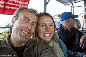 Anne und Lars auf dem Weg nach King Pun