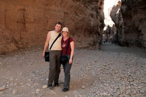 Lars und Annette im Sesriem-Canyon