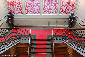 Treppenaufgang im Hotel