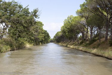 der Canal du Midi kurz vor Le Somail
