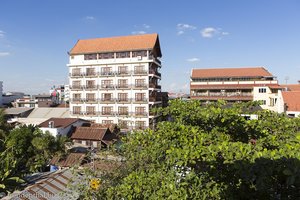 Blick aus dem Vayakorn-Inn über Vientiane