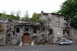 einfach ein uriges Gebäude in Trastevere