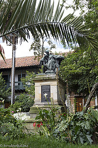 Plazoleta de Cuervo in der Candelaria von Bogota