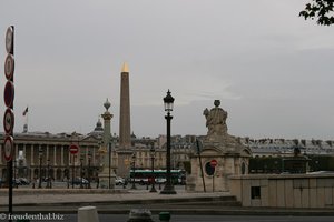 An der Place de la Concorde in Paris