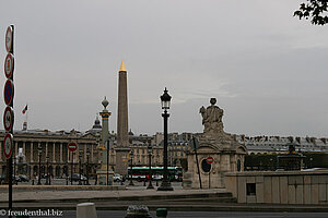 An der Place de la Concorde in Paris