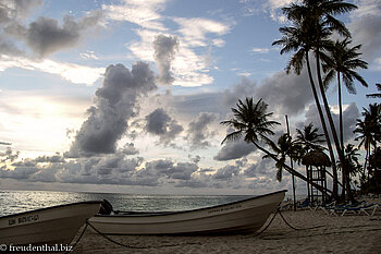 Abendstimmung beim Karibikstrand bei Punta Cana