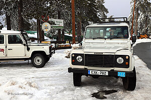 Jeep-Tour - mit schneetauglichen Autos auf den Olympos