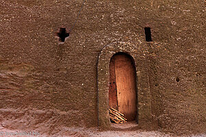 Betlehem bei der Welterlöserkirche in Lalibela