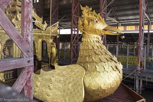 die königliche Barke der Phaung Daw U Pagode