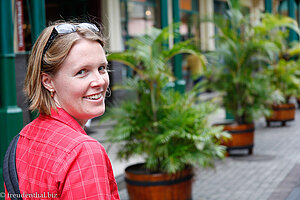 Anne auf Entdeckungstour in Port Louis