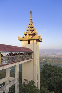 großer Lift am Mandalay Hill