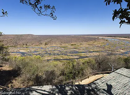 Aussicht über den Olifants River im Krüger Nationalpark