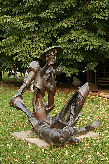 Don Quijote im Skulpturenpark von Moskau