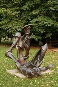 Don Quijote im Skulpturenpark