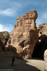 Sesriem-Canyon und seine Felsen
