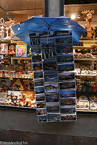 Souvenirs in der Västerlanggatan