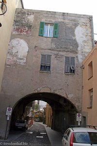 Haus über der Via Santa Croce in Cagliari