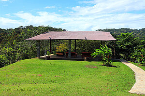 Abschied von der Eco Lodge bei Boca Tapada