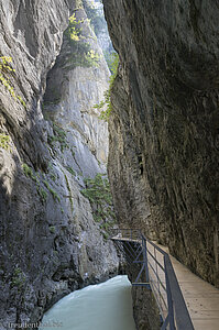 Es wird enger in der Aareschlucht