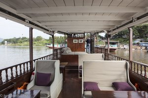 Reichlich Platz auf der Barke der Luang Say Cruise