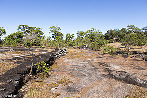 abgeflachter Gipfel des Bolaven-Plateaus