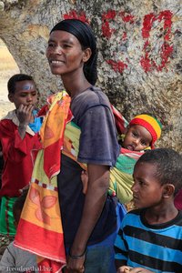 Silte-Leute in Äthiopien