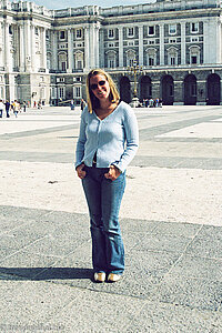 Annette im Palacio Real