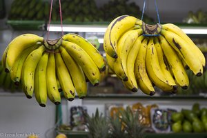 Bananen im Mercado de Paloquemao von Bogota